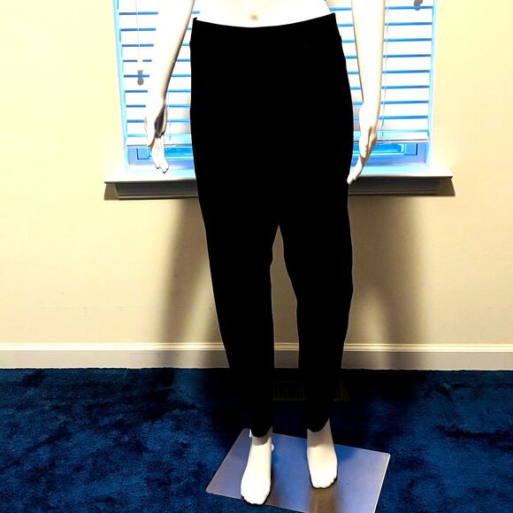 INC Women's (18W) Black & White Fair Isle Pattern Pull-on Pants Exc. Condition! - Picture 2 of 16